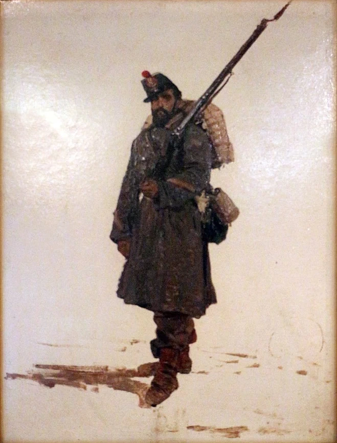Studi di soldati della forza di spedizione alleata in crimea - 1855